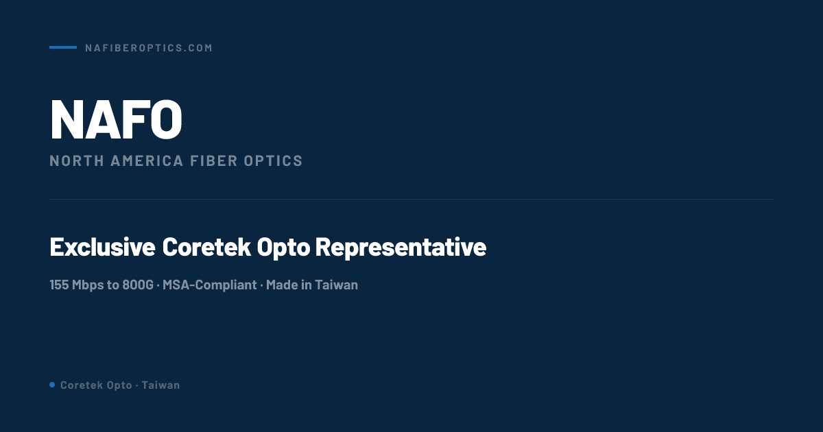 Fiber Optic Components — OSA, BOSA, ROSA, TOSA | NAFO